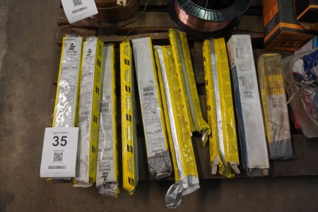 Approx. 11 packs of welding electrodes