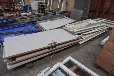 6 pieces. Fire doors with frames