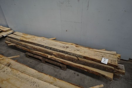 7 pcs. ash wood planks