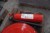 2 pcs. fire extinguisher + fire hose reel