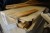 Inhalt im 1-fach Palettenregal aus diversen Holzplatten / Holzelementen zur Herstellung von Schränken, Schubladen etc.