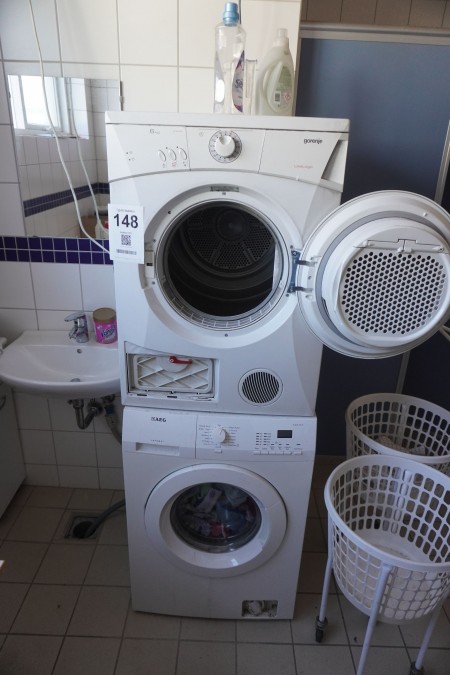 Vaskemaskine & tørretumbler, Mærke: AEG & Gorenje
