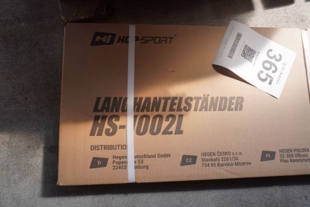 Langhantelständer, Marke: Hopsport, Modell: HS-1002L