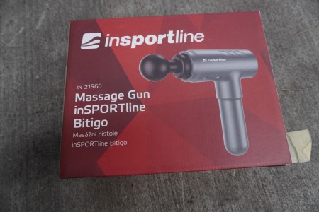 Massagepistol, mærke: Insportline, model: IN 21960 