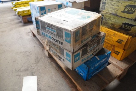 2 rolls of welding wire + 2 boxes of welding electrodes