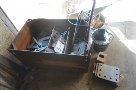 Iron box with various wedges