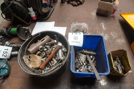 Various bolts and nuts