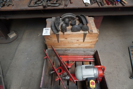 Pipe bends incl. matrices, Brand Ridgid