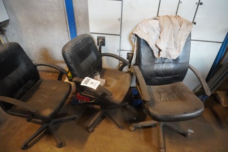 3 pieces. office chairs