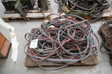 Lot of oxygen & gas hoses