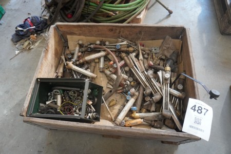 Lot of cutting torches, etc.