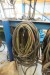 Lot of welding cables, air hoses, etc.