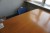 Conference table incl. 4 chairs + Jalousiskab