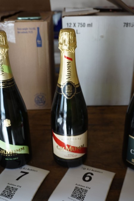 G.H.Mumm, Champagner, Brut, Cordon Rouge