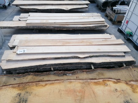 10 pcs. Planks of ash wood