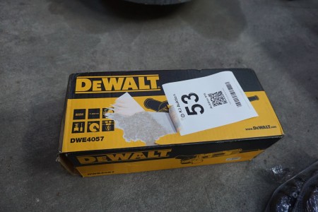 Angle grinder, brand: DeWalt, model: DWE4057