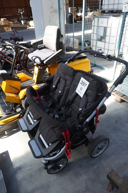 Twin stroller, brand: TEUTONIA