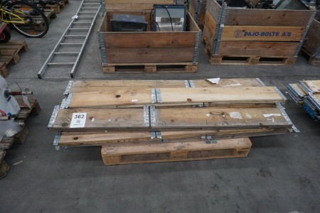 10 pcs. Pallet frames for EUR pallets