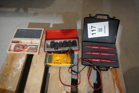 Various special tools, electricity meters, etc.