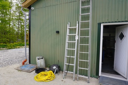 2 pcs. pull-out ladder in Alu etc.