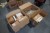 3 moving boxes containing various spare parts for Jaguar
