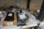 Contents on 3 shelf of various spare parts for Jaguar