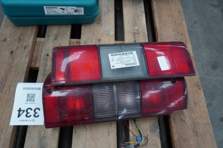 2 pcs. taillights for Peugeot Boxer
