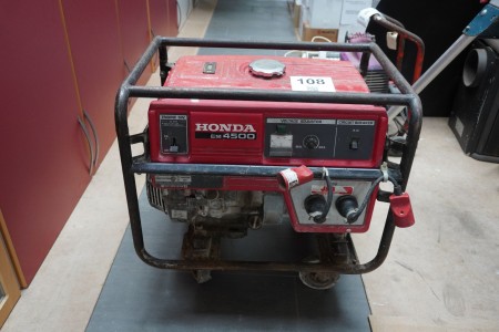 Generator på hjul, Mærke: Honda, Model: EM 4500