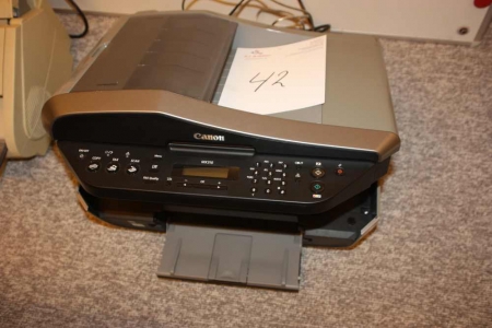 Inkjet printer and scanner, Canon MX310. Condition unknown