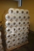1/4 palle krympehætter, 100 my LDPE FDA, antistatisk, 2 paller = 2700 stk. Mål: længde: 1700mm, bund: 650/450 mm