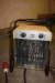 Electric fan heater, Raptor, 9 kW, hardly used. DT931026