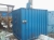 10 fods container indrettet med 100 kw oliefyr med styring /skorsten osv.