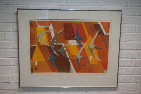 Lithograph, untitled, unknown artist