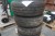 4 pieces. summer tires with rims for VW Transport / Caravelle / Multivan