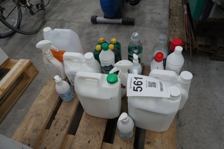 Lot of mixed detergents