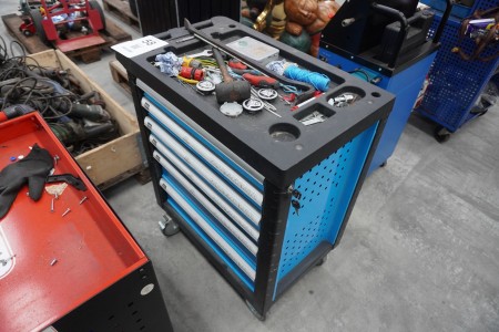 Tool cabinet on wheels with content, Brand: BearSafe