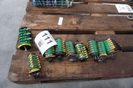 Various spare parts for welders