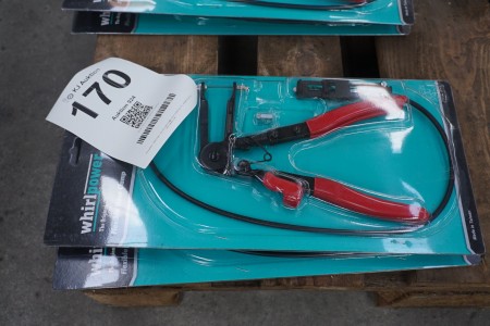 2 pcs. Flexible hose clamp, brand: Whirlpower