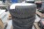4 pieces. michelin winter tires on alloy wheels for Volvo V70
