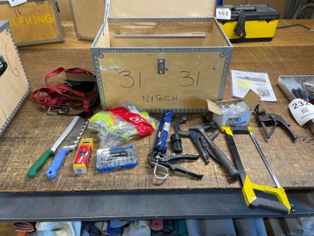 Toolbox with content