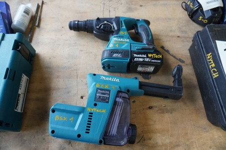 Combi hammer drill, Brand: Makita, Model: DHR243