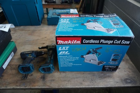4 pieces. Power tools, Brand: Makita