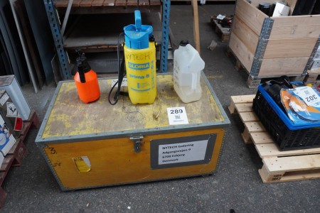 Transportable toolbox with contents