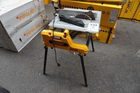 Portable table saw, Brand: DeWalt, Model: DW743N-QS