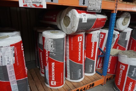 8 rolls insulation, Brand: Rockwool