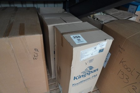 2 kasse rørskjold, Mærke: Kingspan 