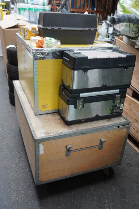 Various transportable tool boxes