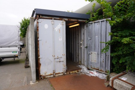 40 fods container med indhold