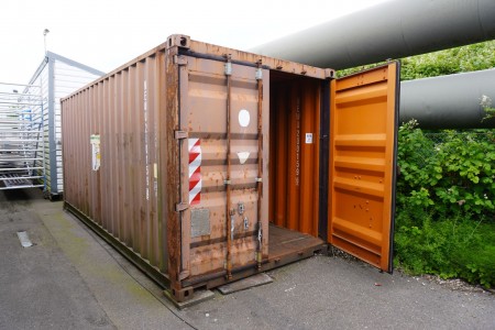 20 fods container med indhold