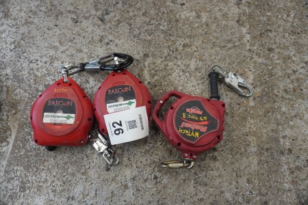 3 pieces. Fall protection, Brand: Falcon and Rebel